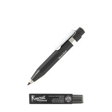 Kaweco Sport Sky 手拿包鉛筆灰色 3.2 毫米 + 石墨筆芯 5B 6p 套組, 1套, 3.2毫米