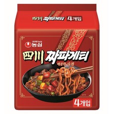 Nongshim 農心 四川辣味炸醬麵, 4包