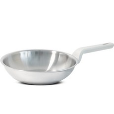 HANIL STAINLESS STEEL IH爐適用三層不鏽鋼炒鍋, 1入, 24cm