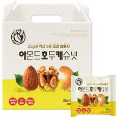 NUTS BROTHER 3種堅果隨身包禮盒 30包入, 750克, 1個