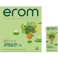 erom 綠色果菜汁, 190ml, 16瓶