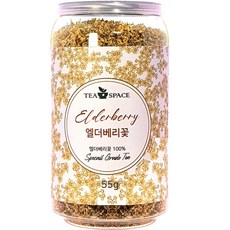 接骨木花茶, 55克, 1罐, 1罐