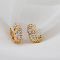 Mini Art 女士 14K 金 Field Saint 耳環 RS718