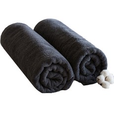Moohan Towel 高級酒店浴巾 450g 30 支棉紗, 2個, 灰色