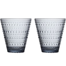 iittala Gaste Helmi玻璃杯 300ml, 黑色, 2個