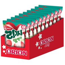 Orion 好麗友 荔枝軟糖, 10個, 67克
