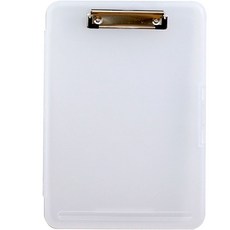 GAKYU 剪貼板文件盒 A4, 透明, 1個