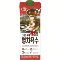 Harim 純粹的昆布蔬菜鯷魚高湯, 1000ml, 1瓶