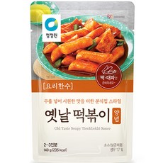 清淨園 傳統韓式辣炒年糕醬, 1包, 140g