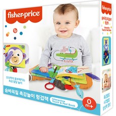 fisher-price 費雪 捉迷藏觸覺遊戲書, 混色