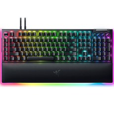 Razer 黑寡婦蜘蛛 V4 PRO KR 鍵盤, 黑色, 一般型, RZ03-0468