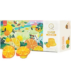 samlip Jellyppo韓國濟州柑橘口味果凍 16顆入, 960g, 1盒