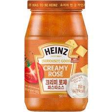 HEINZ 亨氏 奶油玫瑰意大利麵醬, 350g, 1個