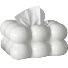 KOXINA 蓬鬆衛生紙盒, Clova White, 1個