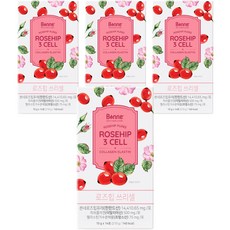 Bonne Rosehip 3 Cell彈力膠原蛋白隨身包 14條入, 210g, 4盒