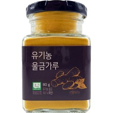 ORGA WHOLE FOODS 薑黃粉, 80g, 1個