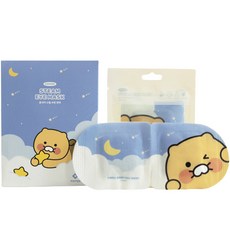 KAKAO FRIENDS 蒸氣熱敷睡眠眼罩 春式, 10入, 1包