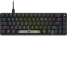 CORSAIR 海盜船 K65 RGB PRO MINI OPX光軸遊戲機械式有線無小鍵盤, RGP0144, 黑色, 無數字鍵盤