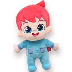 pinkfong 碰碰狐 BebeFinn娃娃, 混色, 30cm, 1個