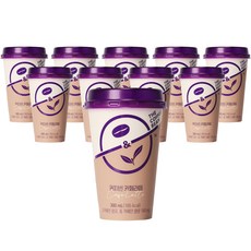 The Coffee Bean 杯裝拿鐵咖啡, 300ml, 10個