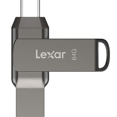 Lexar 雷克沙 Dual Drive Type C OTG USB 3.1 D400, 64GB