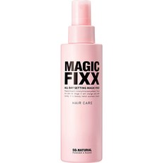 so natural MAGIC FIXX頭髮柔順定型噴霧, 155ml, 1瓶