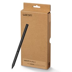 Wacom 新帝 Pro 17 / 22 / 27 Pro Pen 3 觸控筆 ACP50000DZ, 1個, 黑色