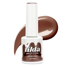 Tilda Polish 彩色凝膠指甲油, 10ml, T030 巧克力摩卡, 1個