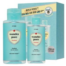 ETUDE 緊囊妙劑Plus新進化毛孔調理液 500ml + 250ml, 1組