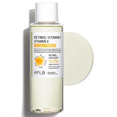 APLB 視黃醇維生素C維生素E臉部化妝水, 1個, 160ml