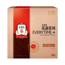 正官庄 高麗蔘精 Everytime柚 10ml, 30包, 1盒