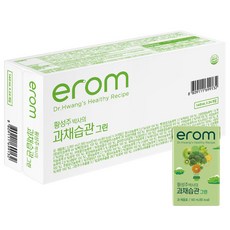 erom 綠色果菜汁, 140ml, 24瓶