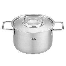 Fissler 菲仕樂 Pure Collection電磁爐適用不鏽鋼燉煮鍋 5.7L, 1個, 混色, 整體寬35cm x 高18cm