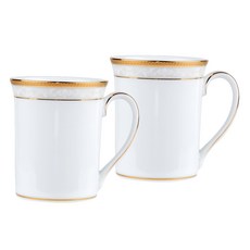 Lenox 雷諾克斯 Noritake 漢普郡金杯 400ml 4335, 白色, 2個