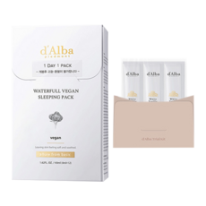 d'Alba 保濕面膜精華12片*2盒+贈品包4ml*3包, 1組