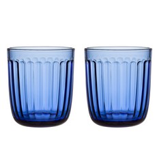 iittala Lamy 群青玻璃杯 260ml, 藍色, 2個