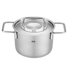 Fissler 菲仕樂 Pure Collection電磁爐適用金屬燉煮鍋 1.9L, 1個, 不鏽鋼, 16cm