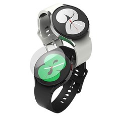 IAMPANDA Galaxy Watch全覆蓋強化玻璃螢幕保護膜 2入組 透明