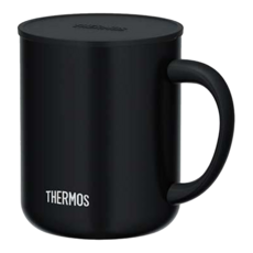 THERMOS 膳魔師 真空保溫馬克杯 JDG-452C, 黑色, 450ml, 1個