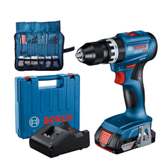 BOSCH 博世 18V充電電鑽 GSB 18V-45 + 100PCS配件套裝, 1組, 主產品+1顆電池