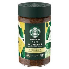 STARBUCKS 星巴克 Cafe Moments即溶咖啡粉 清爽(淺焙)款, 1罐, 65g, 1罐