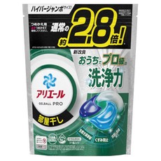 P&G 寶僑 ARIEL Pro 4D立體洗衣膠球補充包 綠色室內曬衣, 31顆, 1袋