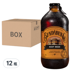 BUNDABERG 賓德寶 沙士風味氣泡飲, 375ml, 12瓶