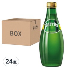 perrier 沛綠雅 氣泡天然礦泉水, 330ml, 24瓶