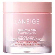 LANEIGE 蘭芝 粉澎潤睡美人晚安面膜, 1罐, 60ml