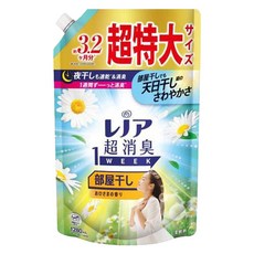 Lenor 蘭諾 1 WEEK 一週間衣物消臭室內曬乾柔軟精 暖陽香補充包, 1280ml, 1包