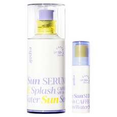 espoir 艾絲珀 水漾防曬精華 50ml + 5ml 套裝 SPF50+ PA+++, 1組