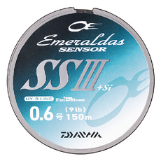 DAIWA Emeraldas Sensor SS3+SI 鐵板竿 8股 0.6號, 橘子, 1個