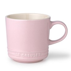LE CREUSET 法國馬克杯 300ml, 雪紡粉紅色, 1個