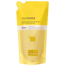 ILLIYOON 一理潤 Fresh保濕沐浴乳補充包 柑橘香, 1個, 500ml